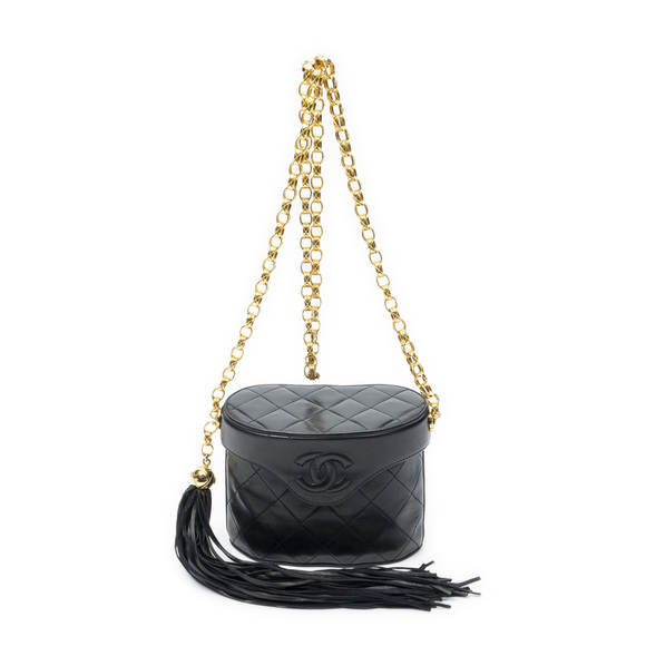 Chanel Handbags - Chanel CC Tassle Mini Bucket Bag